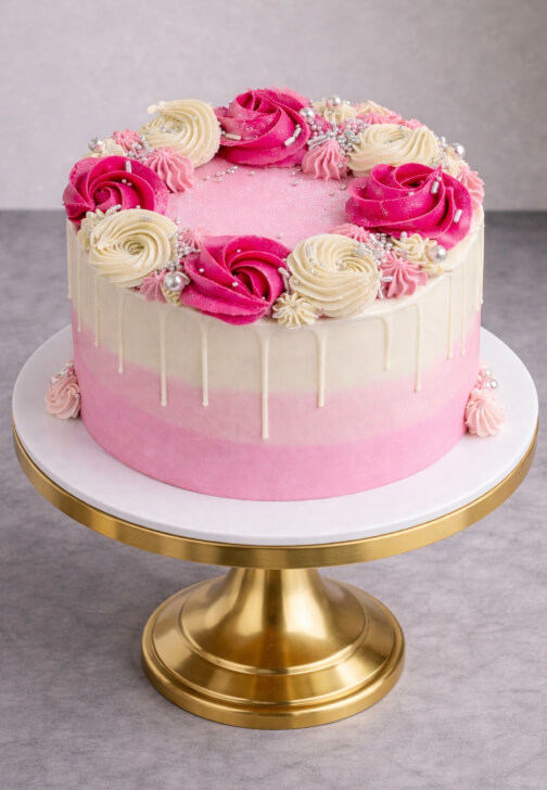 Ombré Buttercream Cake Workshop
