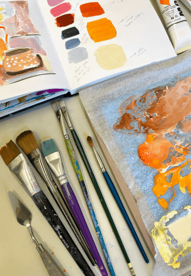 One Day Workshop: Acrylic Painting for Beginners
