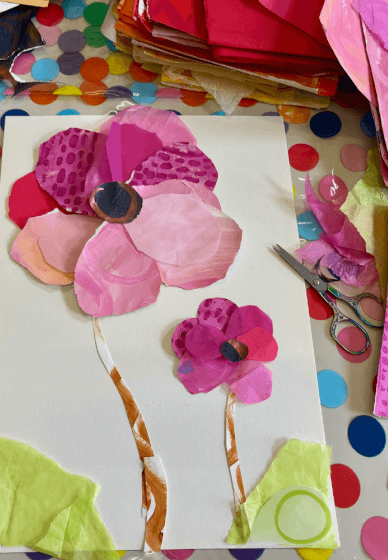 One Day Workshop: Colourful Collage for Beginners