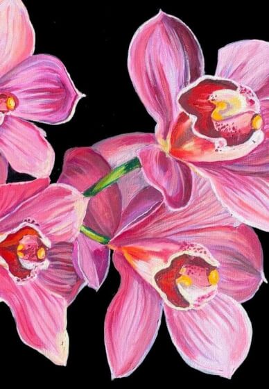 Orchid Painting Workshop