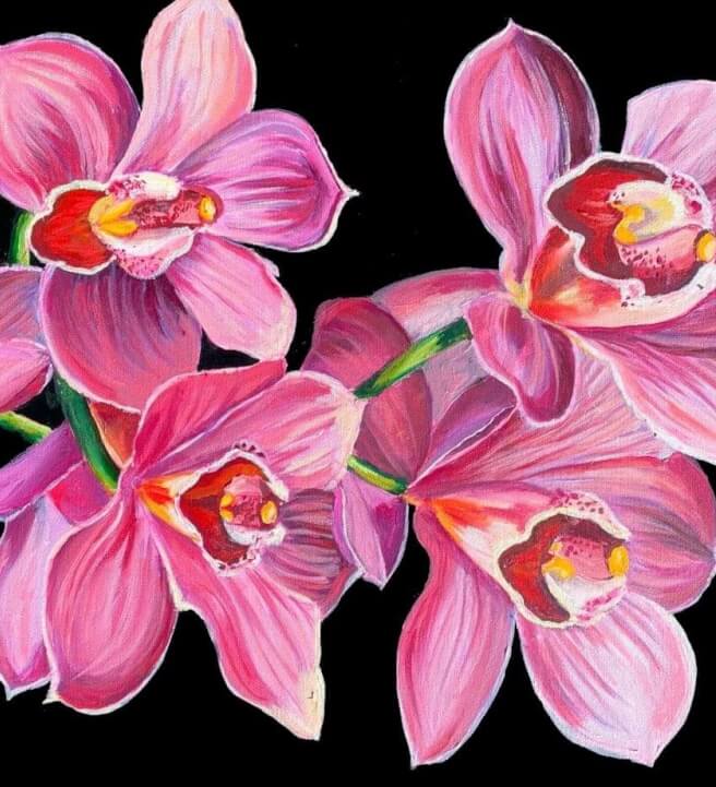 Orchid Painting Workshop