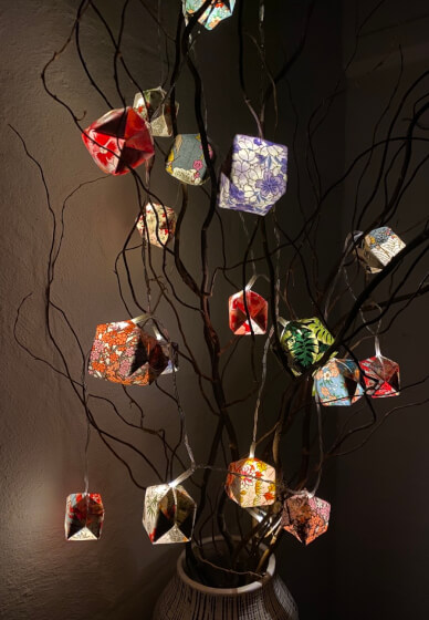 Origami Lantern String Class