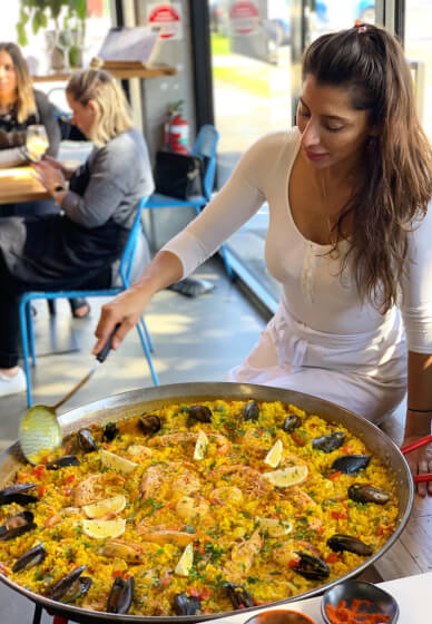 Paella and Sangria Cooking Class