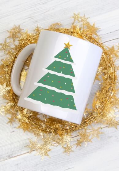 Paint a Christmas Mug at Home