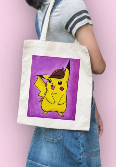 Paint a Pokemon Tote for Kids (7+ Years)