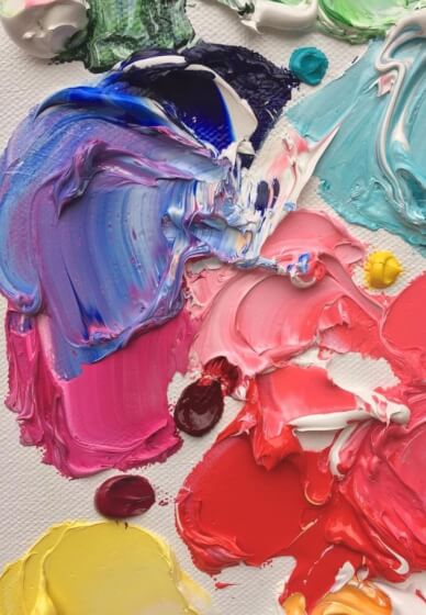 Paint Abstract Art Floral Workshop