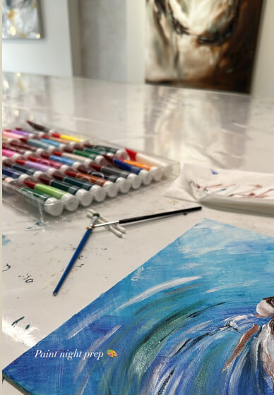 Paint an Angel Masterpiece Class