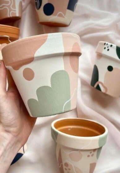 Paint and Design Your Own Pot Planter Experience