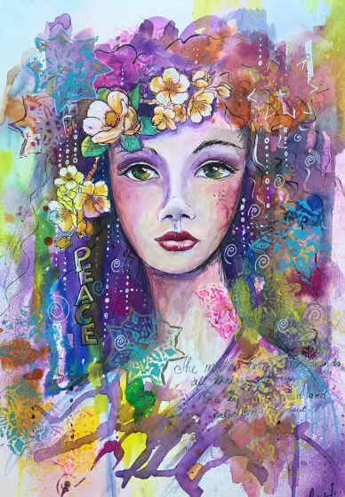 Paint and Draw Your Inner Goddess Workshop