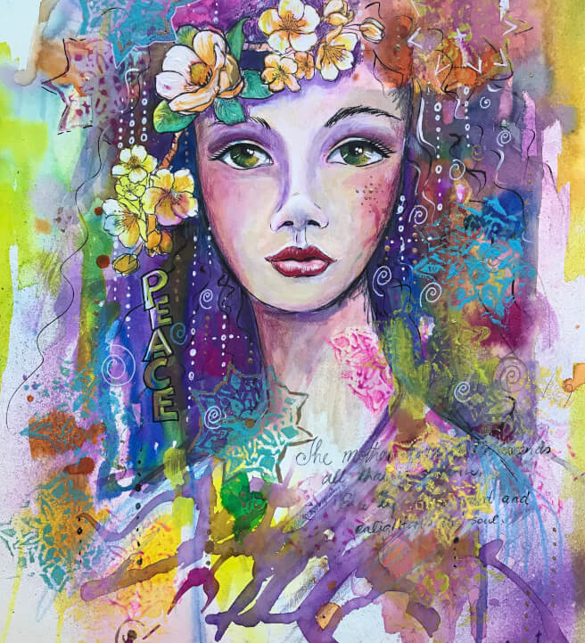 Paint and Draw Your Inner Goddess Workshop