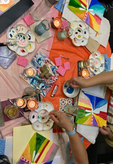 Paint and Flow with Venus Workshop