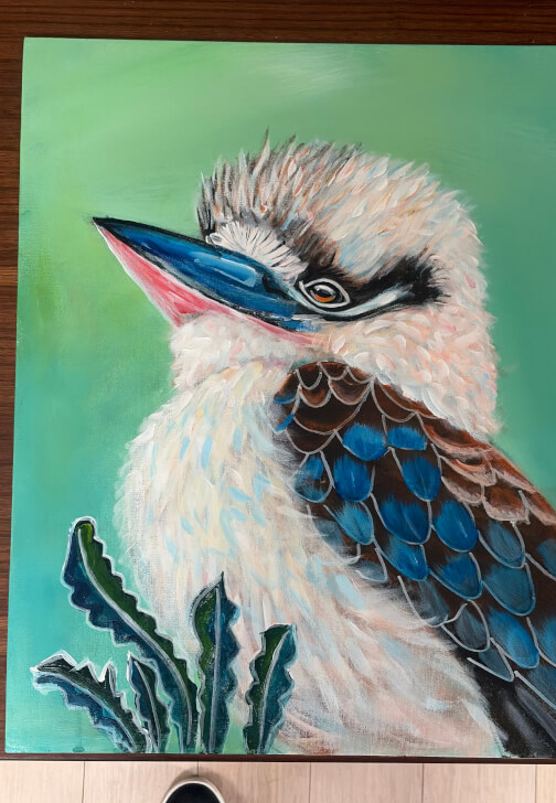Paint and Paella: Bubba Kookaburra