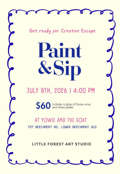 Paint and Sip at Yowie