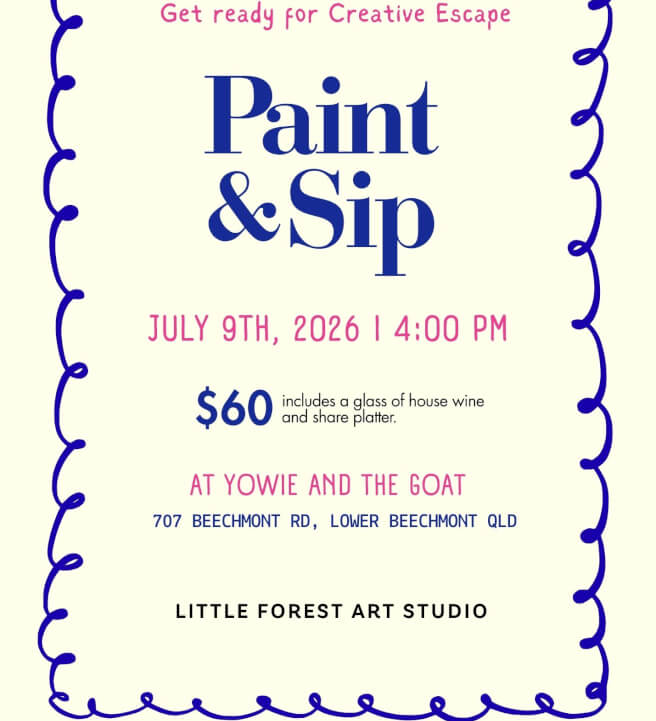 Paint and Sip at Yowie