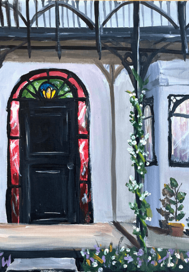 Paint and Sip Class: A Victorian Home