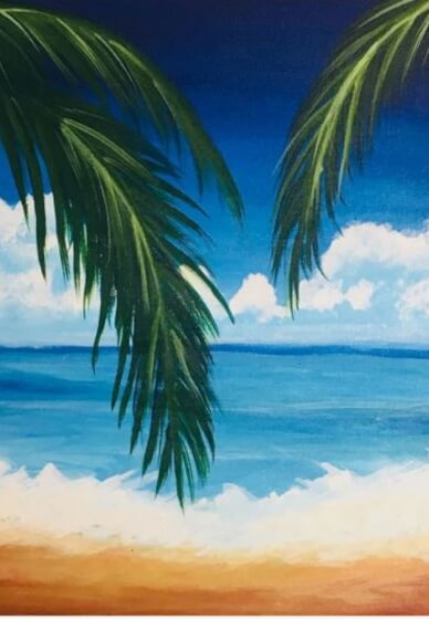 Paint and Sip Class: Beach Paradise