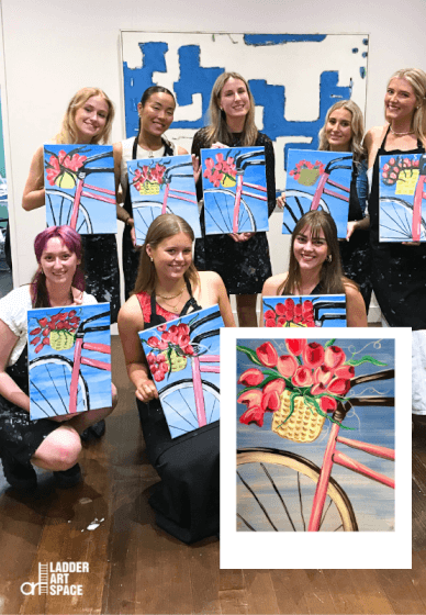 Paint and Sip Class: Bicycle Basket