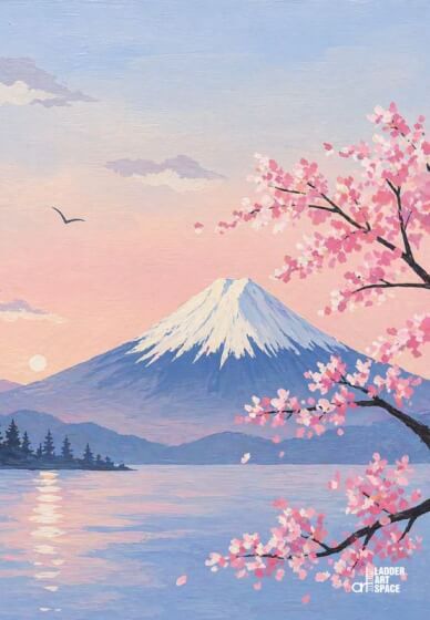 Paint and Sip Class: Blush Fuji