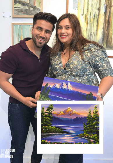 Paint and Sip Class: Bob Ross' Sunset Landscape