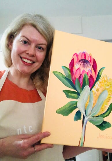 Paint and Sip Class: Botanical Flowers
