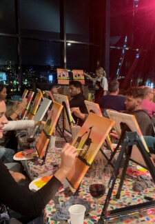 Paint and Sip Melbourne, Sydney, Brisbane Australia — Boxful Events