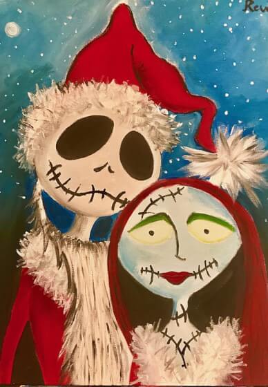 Paint and Sip Class: Christmas Painting Party