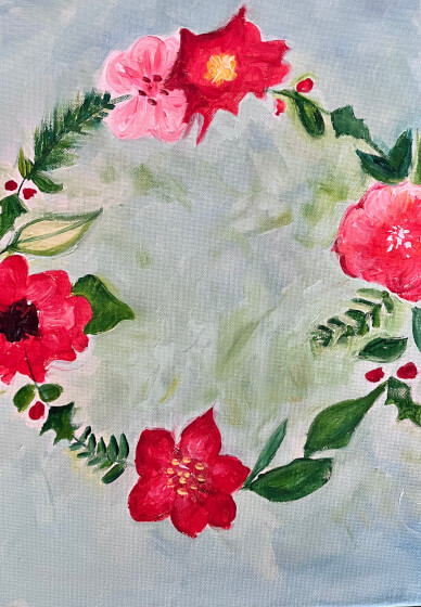 Paint and Sip Class: Christmas Wreath