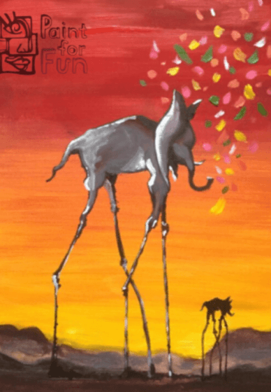 Paint and Sip Class: Dali's Birthday Painting
