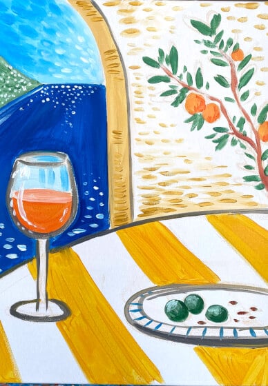 Paint and Sip Class: Euro Summer