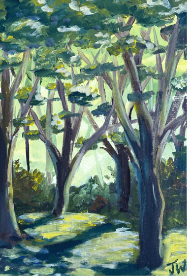 Paint and Sip Class: Evening in the Woods