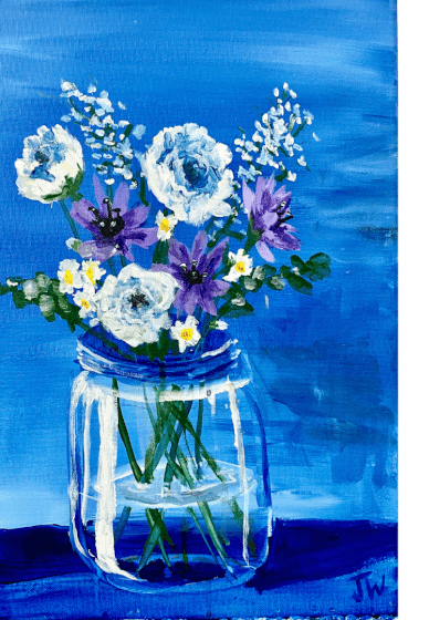 Paint and Sip Class: Floral Delights
