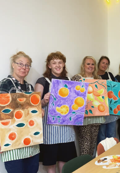 Paint and Sip Class: Fresh Valencias
