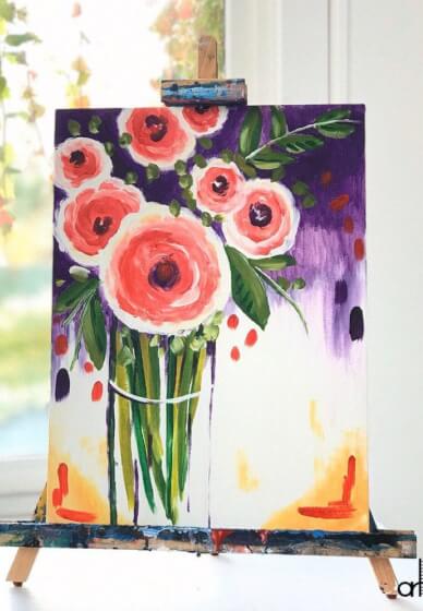 Paint and Sip Class: Freshly Picked Roses