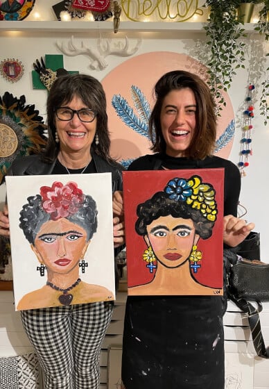 Paint and Sip Class: Frida Kahlo