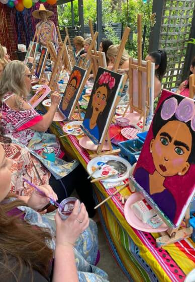Paint and Sip Class: Frida Kahlo