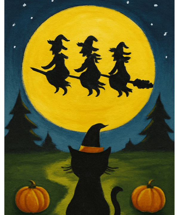 Paint and Sip Class: Hocus Pocus