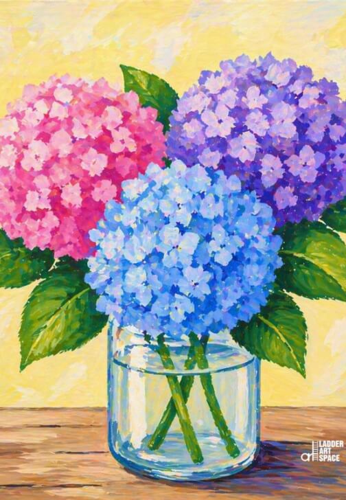 Paint and Sip Class: Hydrangea Bliss