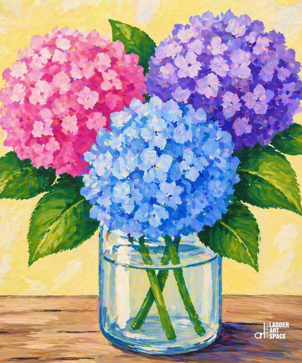Paint and Sip Class: Hydrangea Bliss
