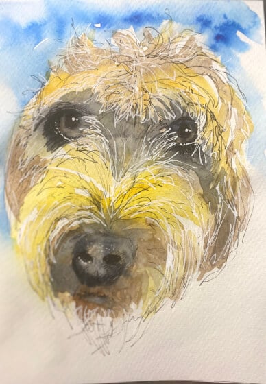 Paint and Sip Class: Ink and Watercolour Your Pet