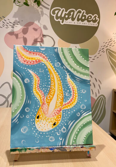 Paint and Sip Class: Koi Fish