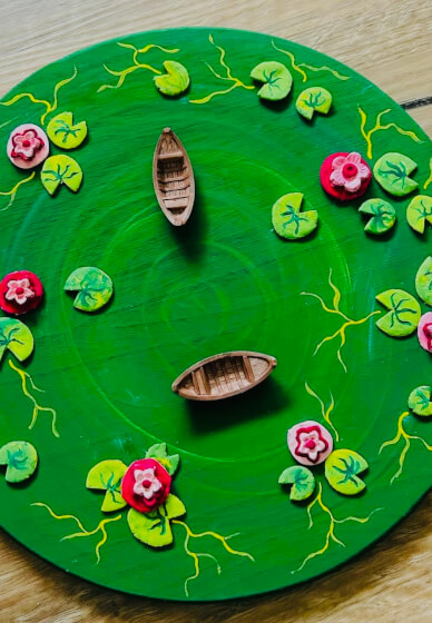 Paint and Sip Class: Lotus Pond Art