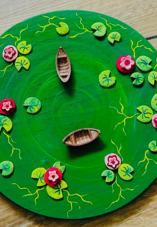 Paint and Sip Class: Lotus Pond Art