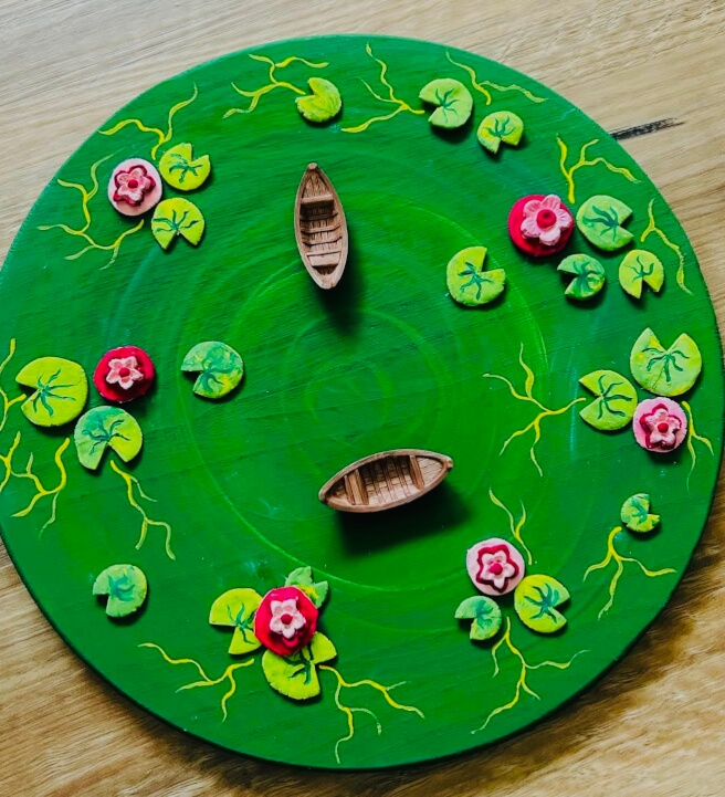 Paint and Sip Class: Lotus Pond Art