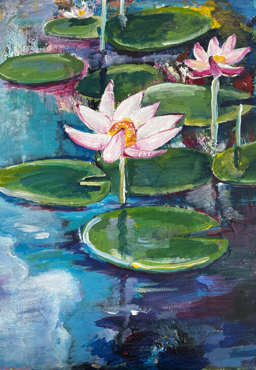 Paint and Sip Class: Monet Waterlillies