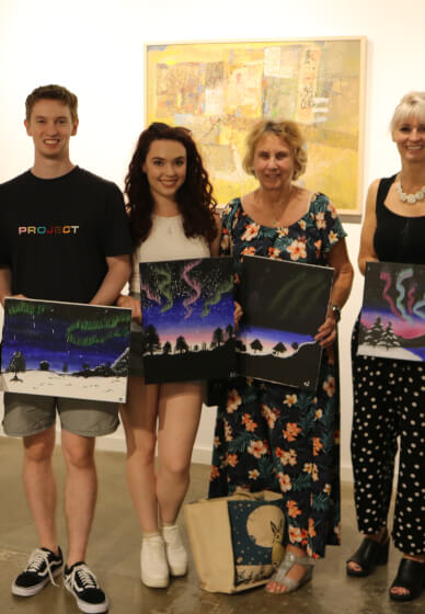Paint and Sip Class: Northern Lights