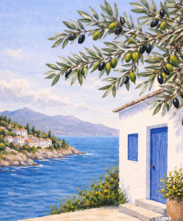 Paint and Sip Class: Olives by the Sea