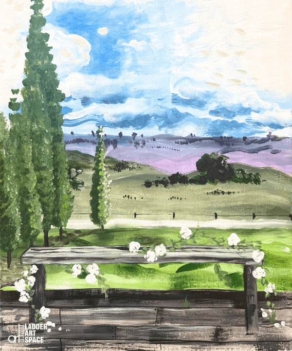 Paint and Sip Class: Overlooking the Valley