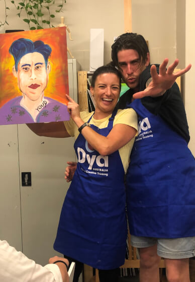 Paint and Sip Class: Paint Your Colleague