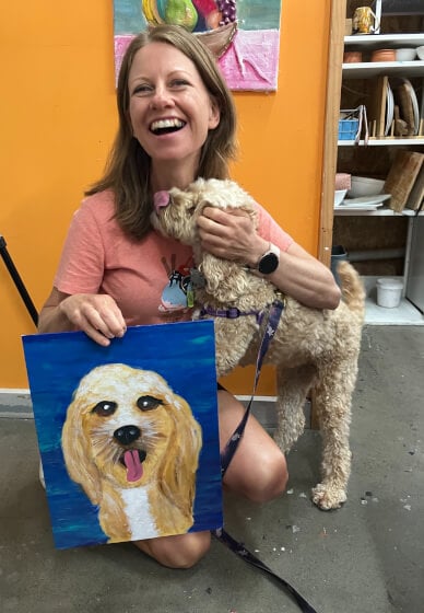 Paint and Sip Class: Paint Your Dog