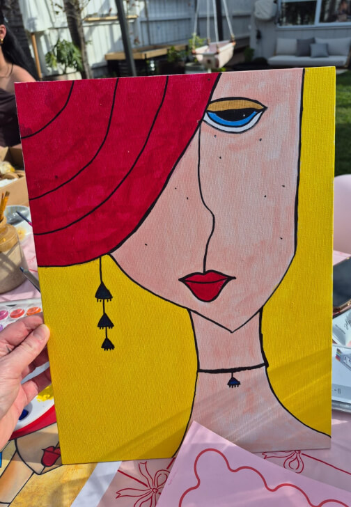 Paint and Sip Class: Paint Your Favourite Person